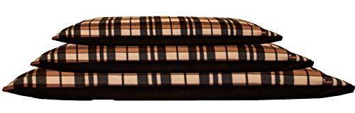 KosiPet® CREAM & BROWN FLEECE MEDIUM CUSHION DOG BED - Image 6