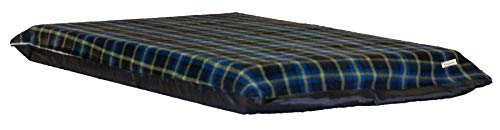 KosiPet Check Fleece Extra Large Rhomboid Memory Foam Pad Deluxe Waterproof Dog Bed - Image 6