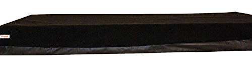 KosiPet Deluxe 9cm Thick High Density Foam Mattress Waterproof Dog Bed Beds Fleece Cover-BLKSHRPA-L - Image 6