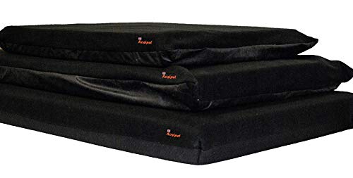 KosiPet X-Large Waterproof Dog Bed Foam Mattress Deluxe High Density Beds Black Fleece Cover - Image 3