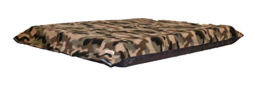 KosiPet X-Large Waterproof Dog Bed Foam Mattress Deluxe High Density Beds Camouflage Green Fleece Cover - Image 4