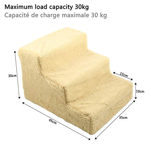 MultiWare Pet Steps For Dogs Cat Stairs 3 Steps - Image 5