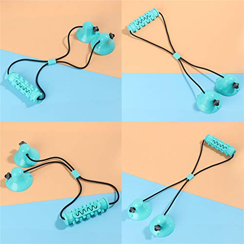 Olgaa Dog Rope Ball Pull Toy with Double Suction Cup Teeth Cleaning Dog Chew Tug Toys for Boredom Tug of War Slow Feeding and Training - Image 7