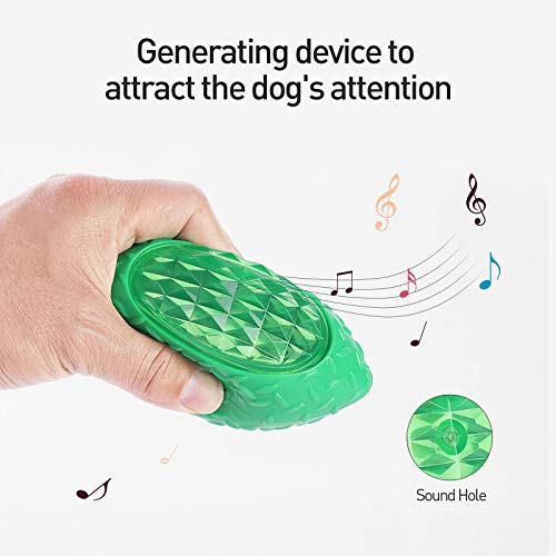 Ousuga Pets Dog Toy Ball,Rubber Flashing Jumping Balls Dog Tooth Cleaning Toy Interactive Dog Toys,Durable Chew Activation Ball for Pets Training Swimming Playing Running - Image 4