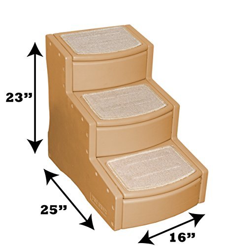 Pet Gear 3 Step Stairs - Tan - Image 5