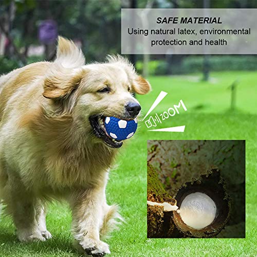 Squeaky Dog Toys,Dog Chew Toys,Puppy Dog Chew Toys,Dog Toy Ball,Dog Squeaky Ball Toy,Dog Ball,Dog Toys,For Dogs To Clean Teeth,Natural Rubber,Durable,Bite Resistant - Image 3