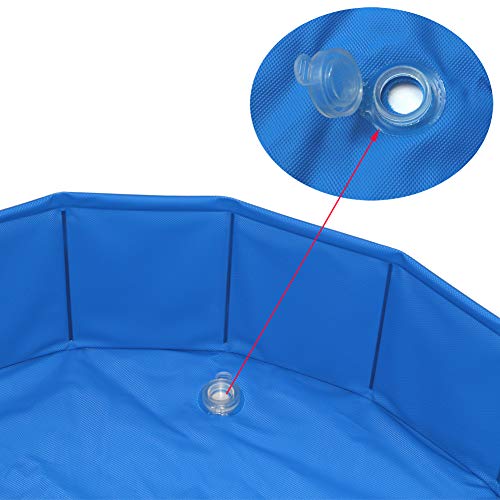 T Tocas Foldable Pet Dogs Cats Swimming Pool 80 * 20cm - Image 6