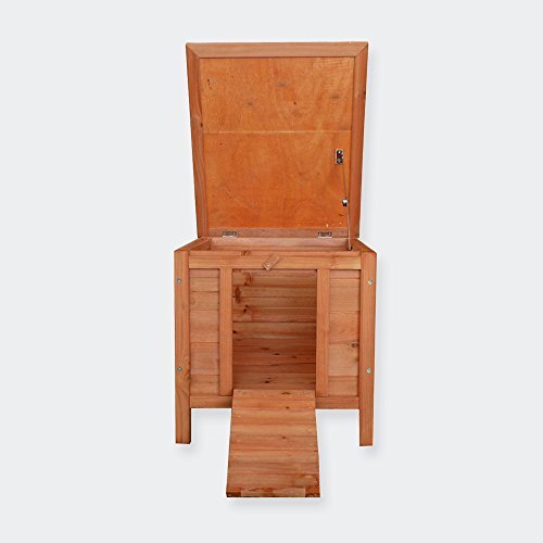 Cat house Rodent hutch Rabbit hutch Pet hutch Roofed feeding ground for Garden/Balcony - Image 3