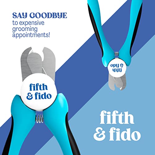 Fur Goodness Sake Dog Nail Clippers - Best Pet Claw Trimmer - Easy and Painless Pet Grooming (Puppies and Cats) - Medical Grade Stainless Steel - Includes Safety Guard and Nail File - Image 6