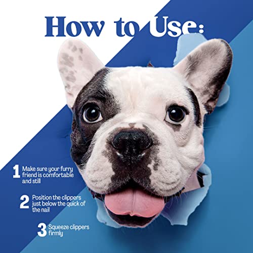 Fur Goodness Sake Dog Nail Clippers - Best Pet Claw Trimmer - Easy and Painless Pet Grooming (Puppies and Cats) - Medical Grade Stainless Steel - Includes Safety Guard and Nail File - Image 7