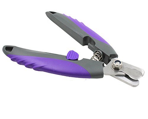 Professional Pet Nail Clipper and Trimmer By Hertzko - Suitable for Medium to Large Dogs and Cats - Includes Safety Guard to Avoid Overcutting - Bonus! Free Nail File Included! - Image 6