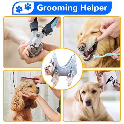 WSCXSC Dog Grooming Hammock,Pet Grooming Hammock,Dog Grooming Sling,Cats&Dogs Grooming Restraint Bag,Dog Grooming Supplies,Dog Nail Clipper(S) - Image 4