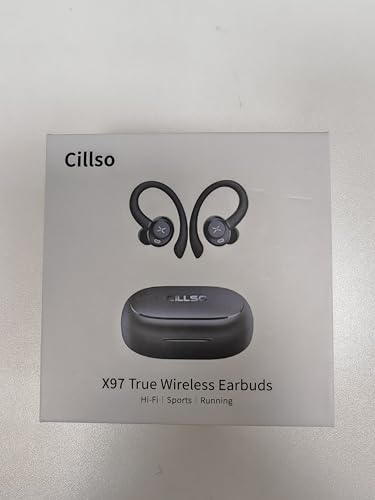 Wireless Earbuds, Bluetooth 5.4 Headphones Sport with Deep Bass Stereo, 60H Bluetooth Earphones with Earhooks 4 ENC Noise Cancelling Mic, Bluetooth Earbuds IP7 Waterproof, LED Display for Running/Gym - Image 9