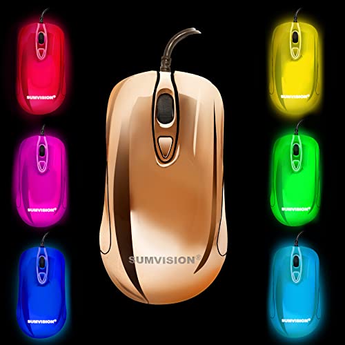 SUMVISION Plasma Gaming Mouse Fully Programmable Macros Editor Wired USB Metallic Electroplated Mirror Finish True RGB Japanese Omron Switches US Broadcom Sensor (UK DESIGN FREE UK TECH SUPPORT) - Image 8