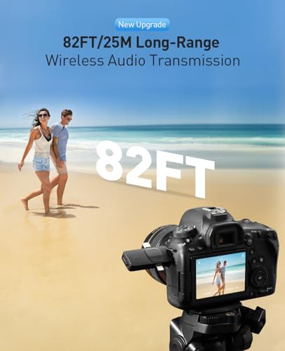 MENERESAS Mini Microphone for iPhone/Android: 3-in-1 Wireless Lavalier Microphone with Crystal Sound and Noise Reduction for Camera, Professional Video Recording, YouTube, TikTok - Image 6