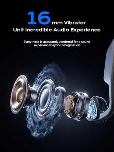 Mozone Bone Conduction Headphones,Open-Ear Bluetooth 5.3 Wireless, IPX7 Waterproof Sport Earphones with 12H Playtime & Magnetic Fast Charge, Secure Fit for Gym,Cycling,Hiking,Running - Image 6