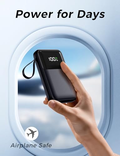 Power Bank Fast Charging 27000mAh,22.5W Portable Charger(USB-C Input & Output), PD 3.0 QC 3.0 External Mobile Phone Batteries,6 Output & 2 Input, Compatible with iPhone 17 16 15 14 13 12 - Image 7