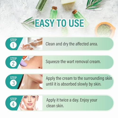 Skin-Tag-Remover-Kit, Mole & Wart-Remover Cream, Safe and Fast-Acting Tag-Removal & Verruca-Treatment - Image 7