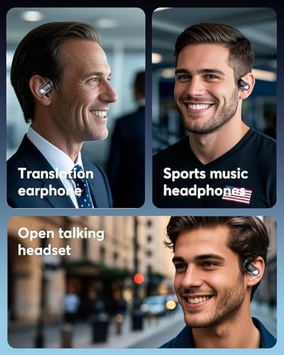 Paekole Translation Earbuds Real Time - AI 144 Language Translator Earbuds, Audifonos Traductores Inglés Español, 3-in-1 Translating Device, Translate Ear Buds for Travel Learning with Charging Cradle - Image 8